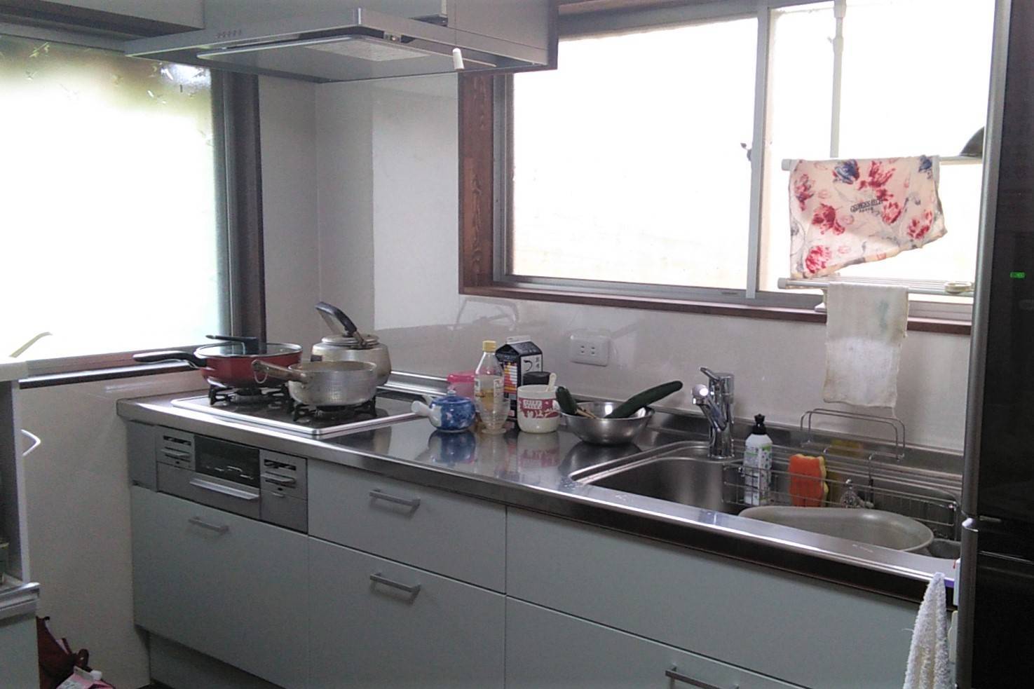キッチンの交換工事 ウチヤマのブログ 写真1
