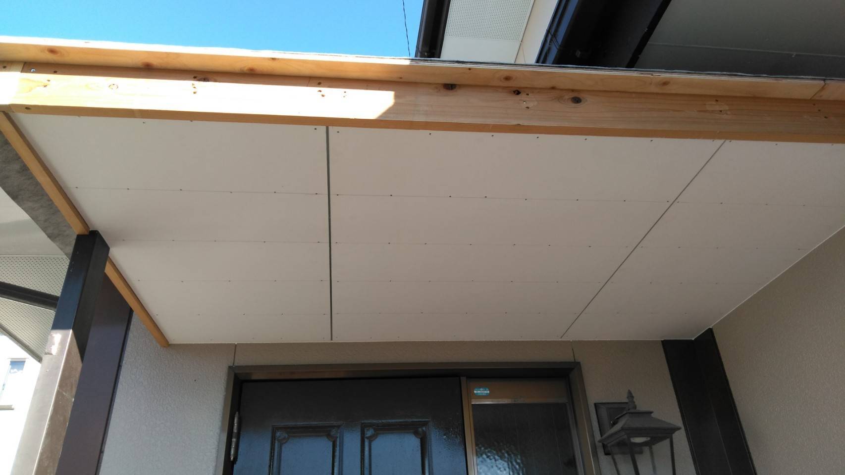 玄関庇の改修工事 ウチヤマのブログ 写真4