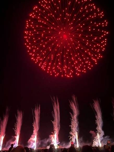 ☆能代の花火☆ 大渕トーヨー住器のブログ 写真1