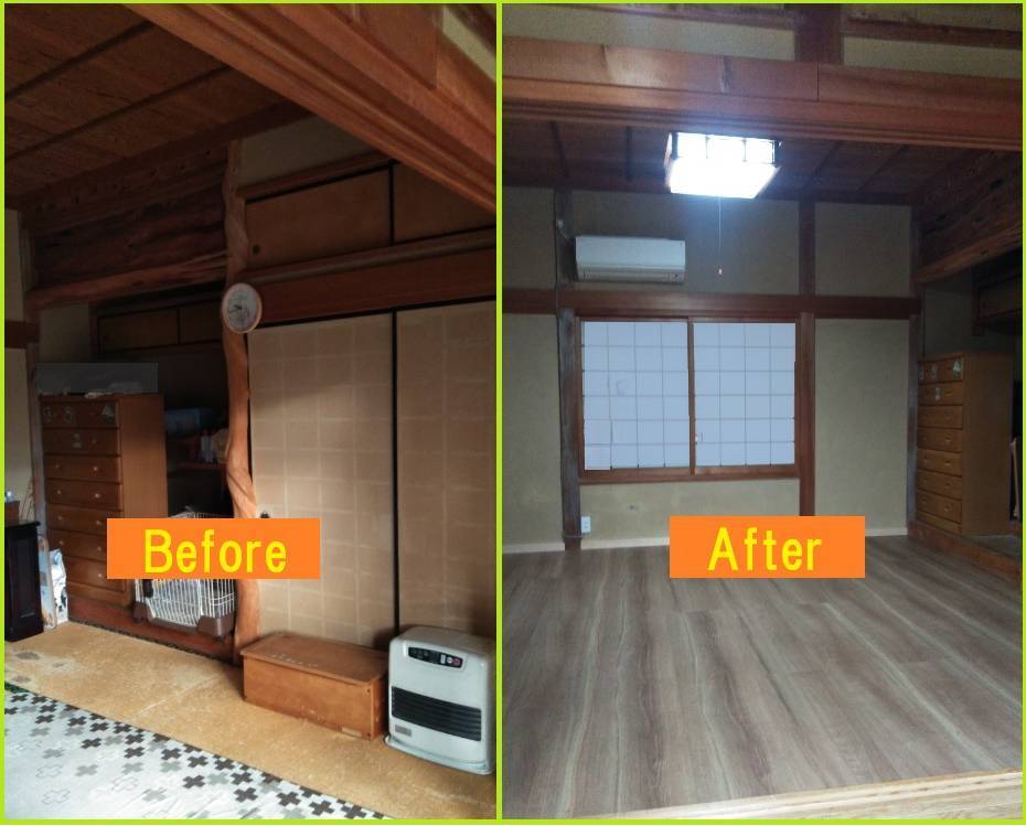 和室の床と建具の改修工事 ウチヤマのブログ 写真2