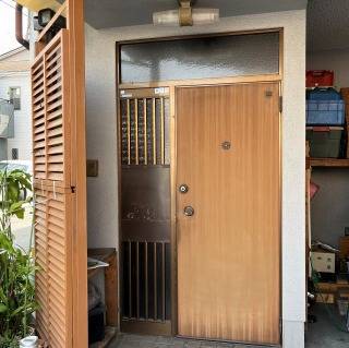 玄関ドア取替 塚本住建のブログ 写真1