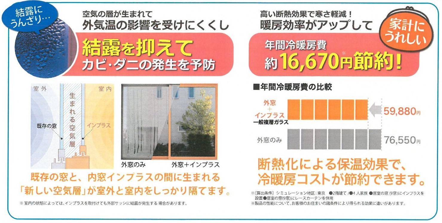 インプラスで結露を軽減✨ 鎌田トーヨーのブログ 写真2