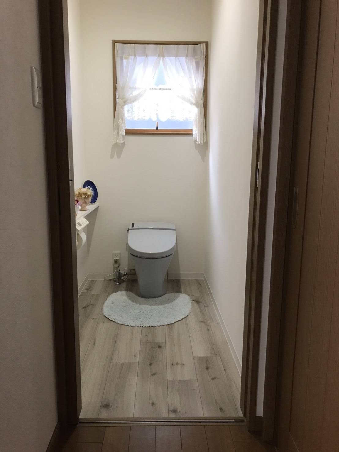 トイレの床と壁のプチリフォームしました(^^) トータスエステートのブログ 写真1