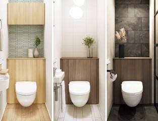 トイレをリラックスできる空間に。 ハオス本店のブログ 写真1