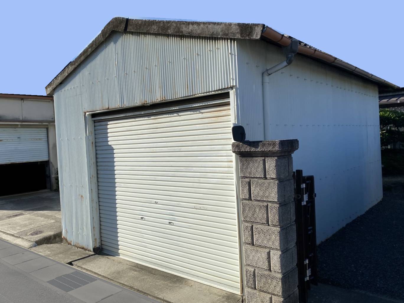 車庫の補修工事 ウチヤマのブログ 写真1