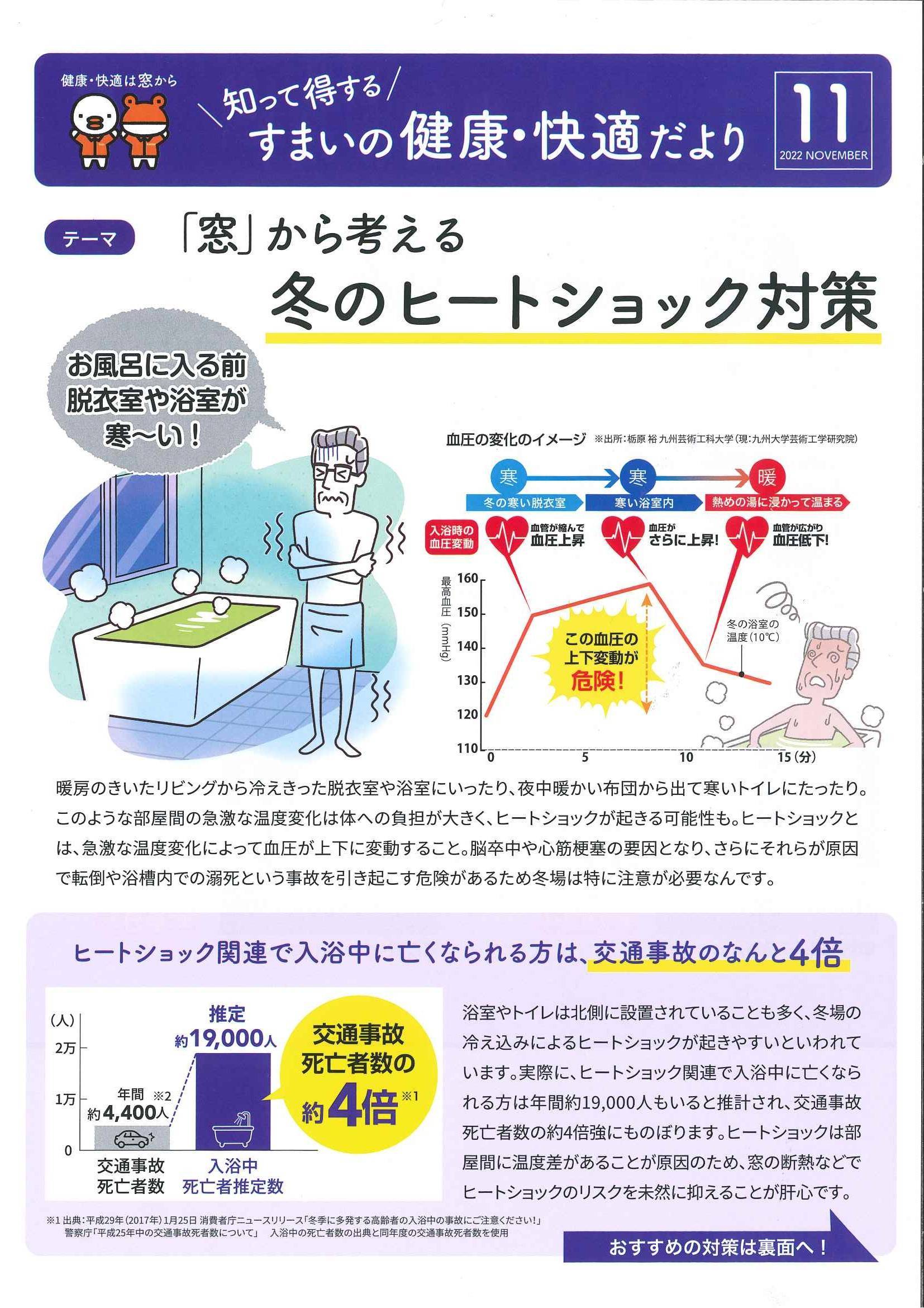 すまいの健康・快適だより＊11月＊ 大平トーヨー住器のブログ 写真1