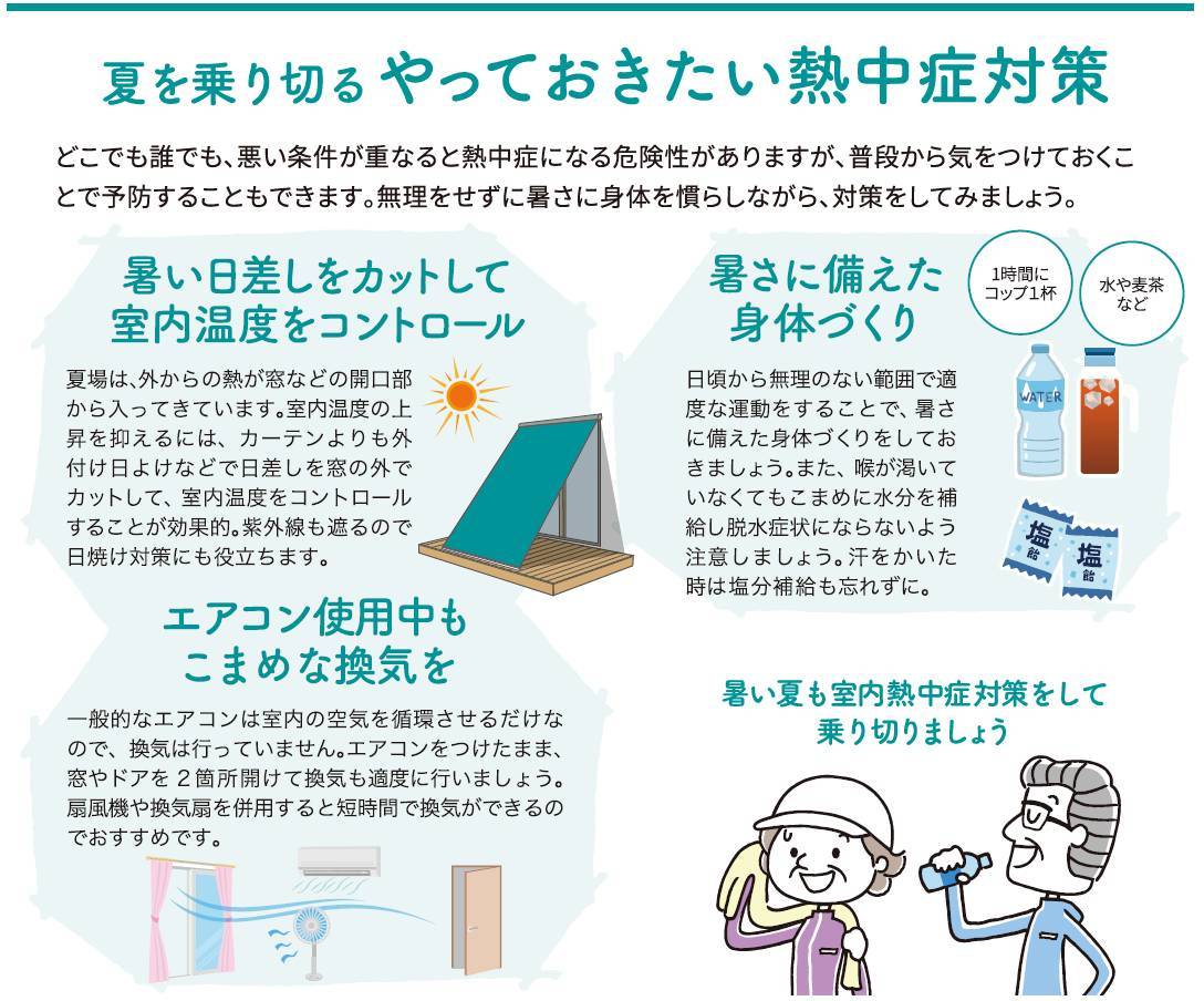 室内熱中症予防で今年も夏を乗り切ろう 窓工房テラムラのイベントキャンペーン 写真4