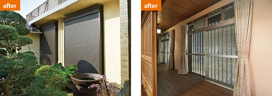 Before After