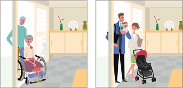 玄関引戸のイメージ