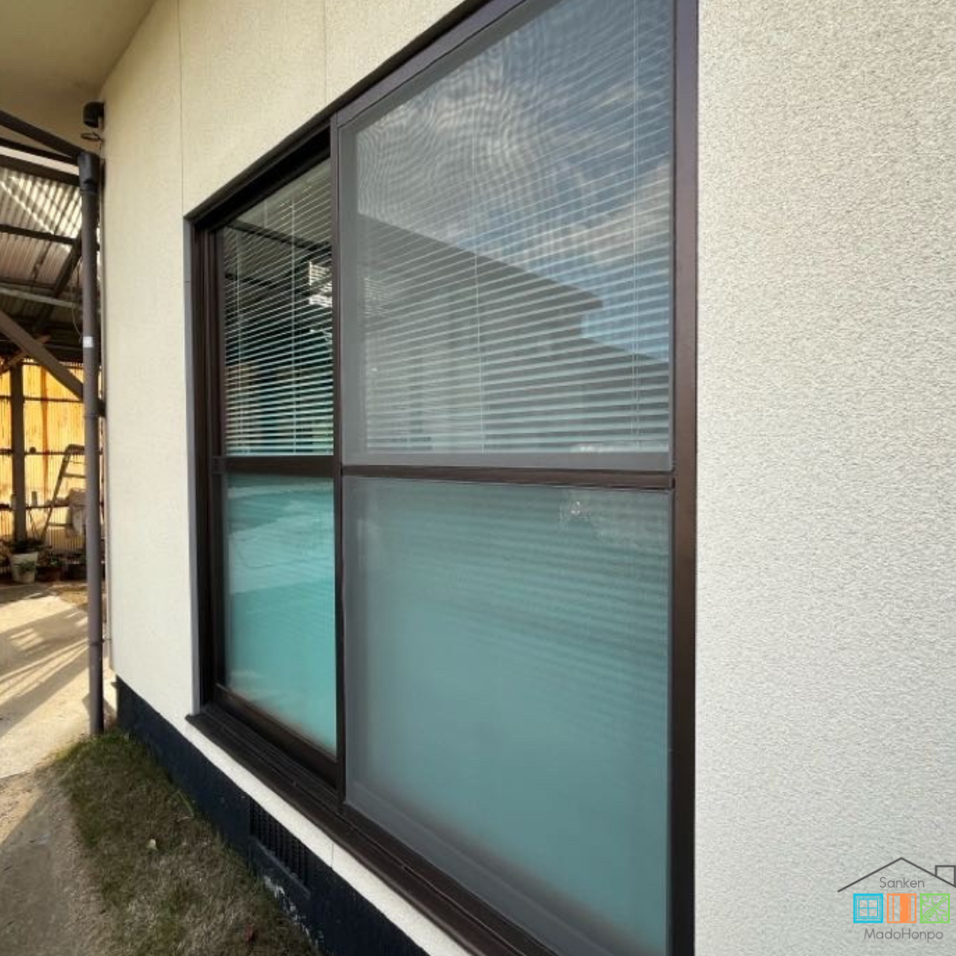 サン建材トーヨー住器の🌞進化したすだれ！？今年の夏は、【スタイルシェード】でかんたん・快適な暑さ対策を🌞の施工前の写真2
