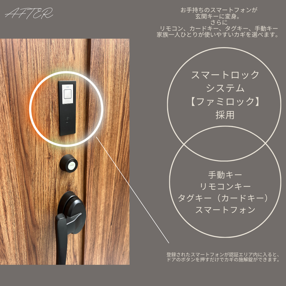 サン建材トーヨー住器の👩奥様のお悩みを👨ご主人がしっかりサポート解決✊開け閉め困難な木製片引戸を最新のドアへ!の施工後の写真2