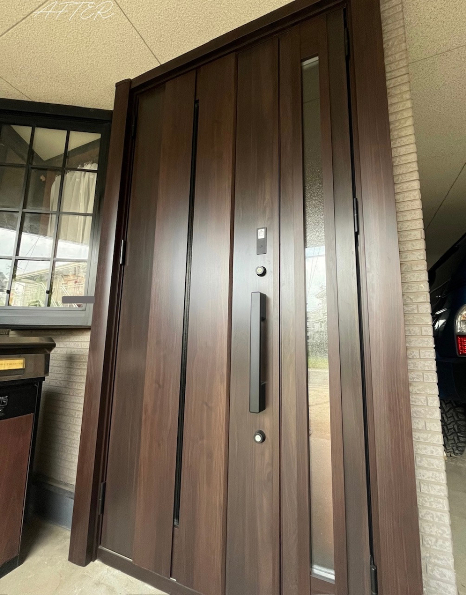 サン建材トーヨー住器の鍵のトラブルも最新機能で解決!リシェントで安心と快適を!の施工後の写真1