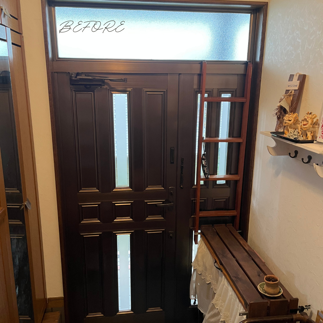 サン建材トーヨー住器の冬の冷気とおさらば！玄関も窓も、最新リフォームで家族全員が笑顔になる住まいへ(^▽^)/の施工前の写真2