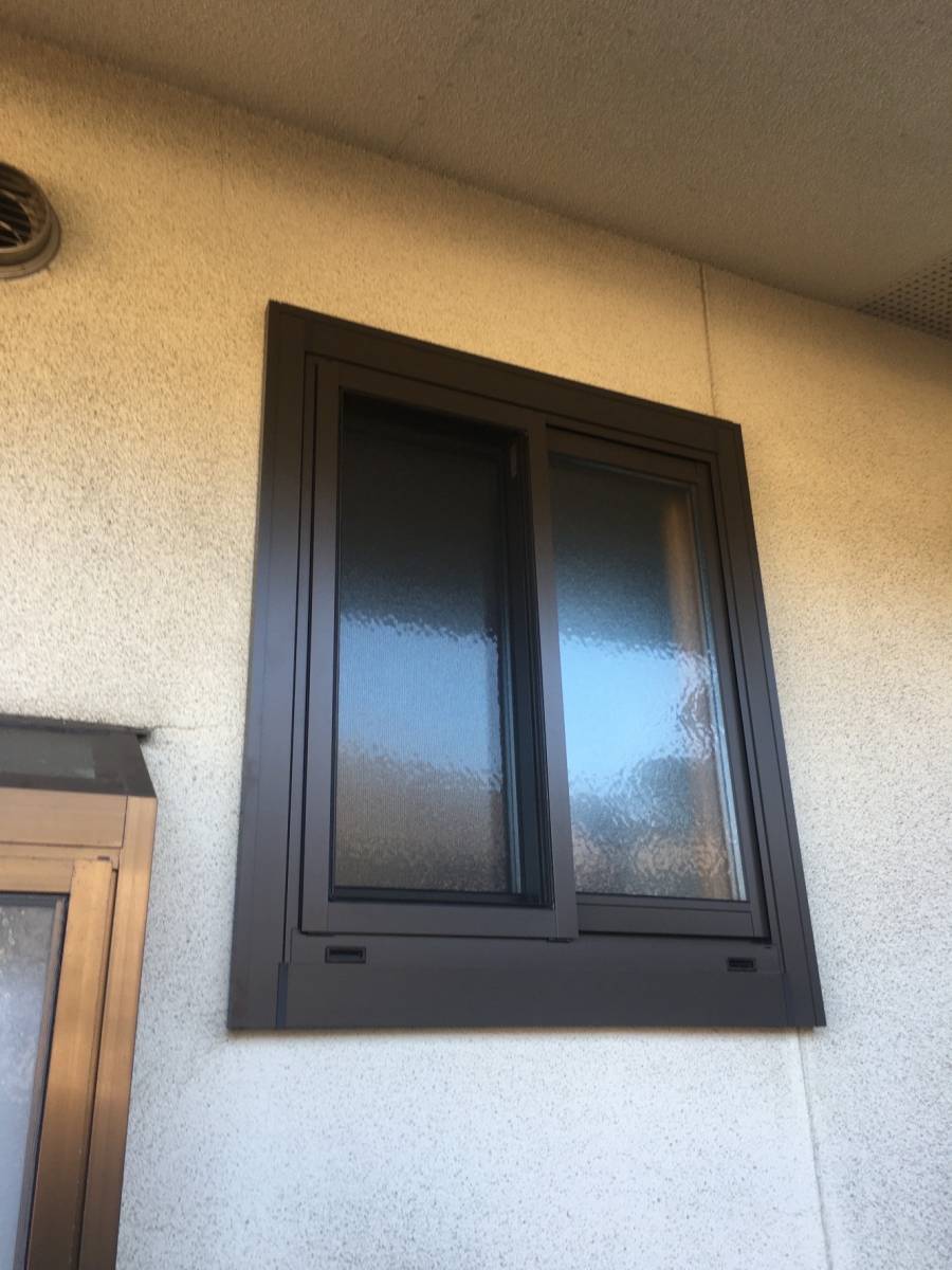 サン建材トーヨー住器の取替用窓、リプラス!の施工後の写真1