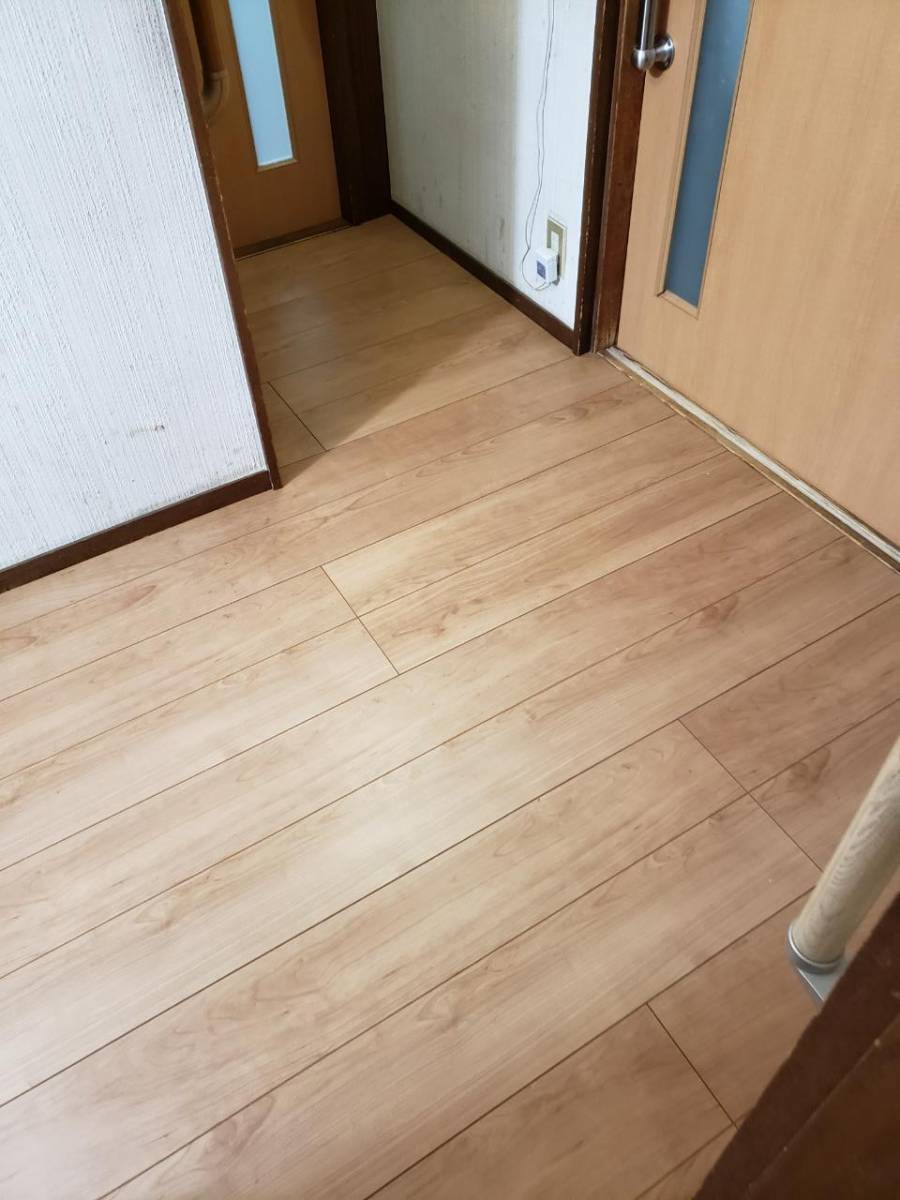 e-cubeホームテクノ 川越支店の*床材張替えリフォーム*　/川越市の施工後の写真1