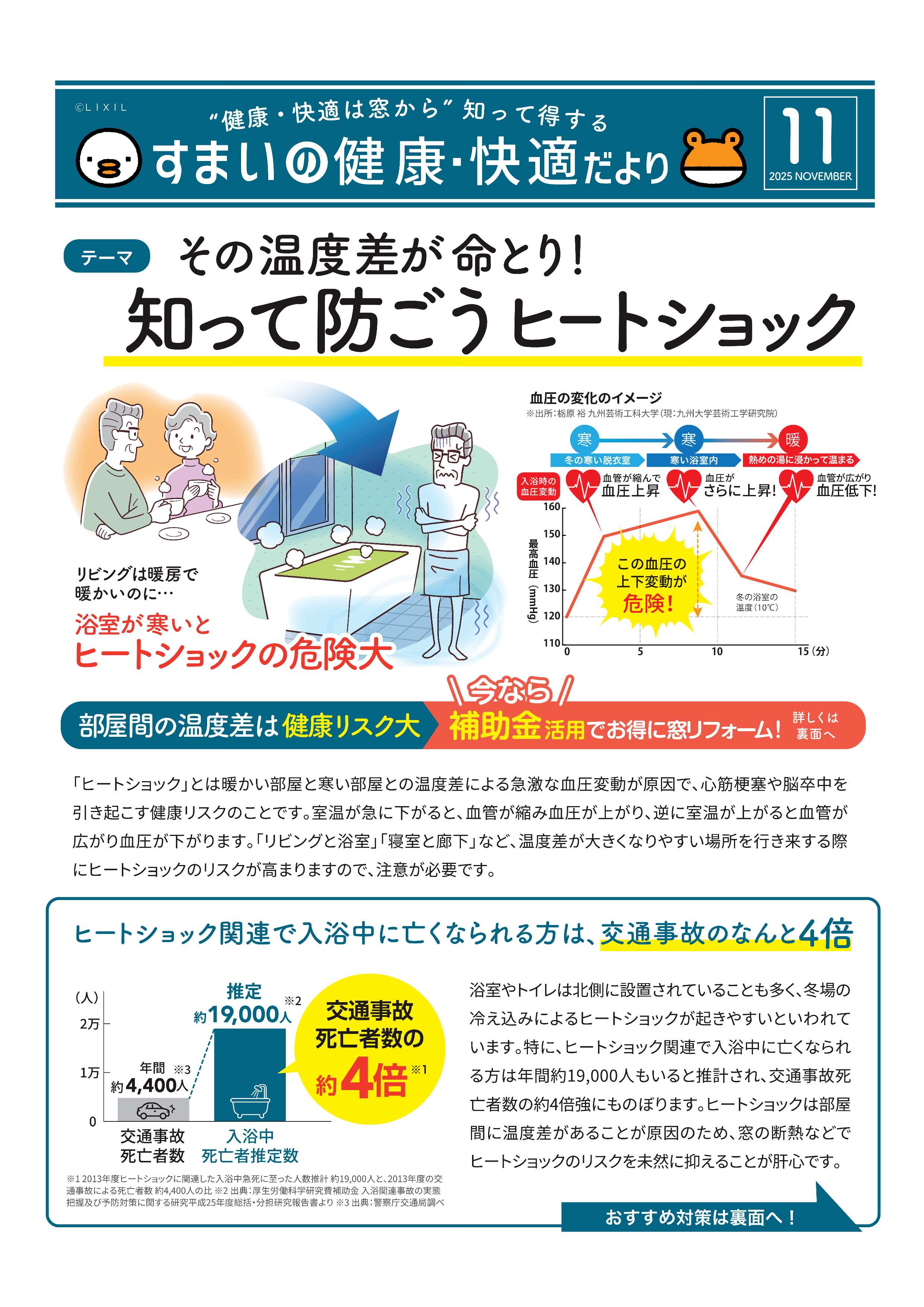 すまいの健康・快適だより11月号 光トーヨー住器のイベントキャンペーン 写真1
