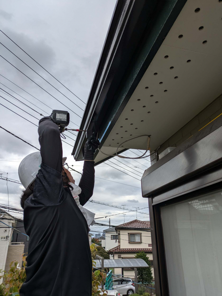 光トーヨー住器のスタイルシェード取付の施工前の写真2