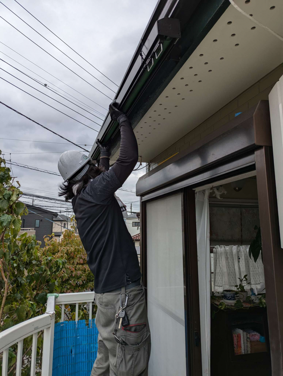 光トーヨー住器のスタイルシェード取付の施工前の写真3
