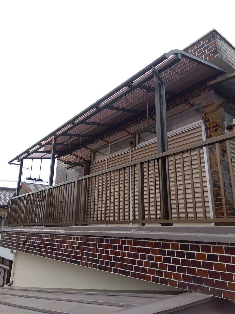 光トーヨー住器のもう雨風に悩まない！スピーネ工事の施工後の写真1