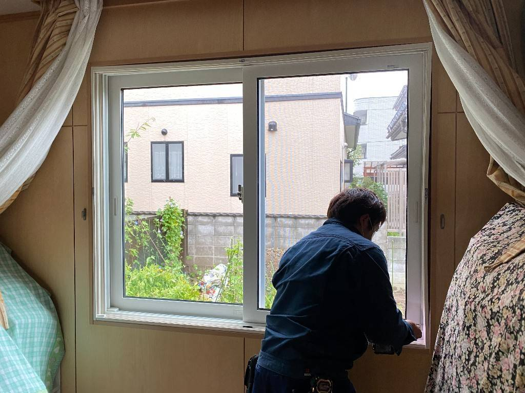 竹原屋本店のＹ様邸　内窓設置工事の施工前の写真1