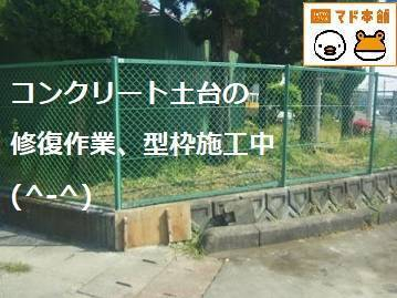 竹原屋本店の☆コンクリートの欠損補修作業(^-^)の施工後の写真1