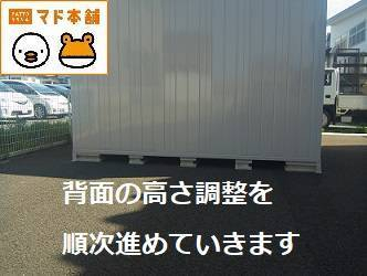 竹原屋本店の☆耐久性に優れた物置(^O^)／の施工前の写真2
