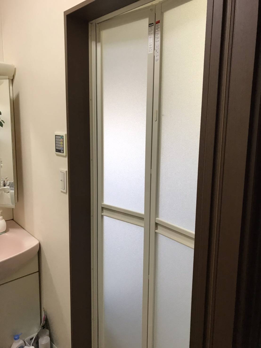 浴室ドアを交換しました(^^) アルロのブログ 写真2