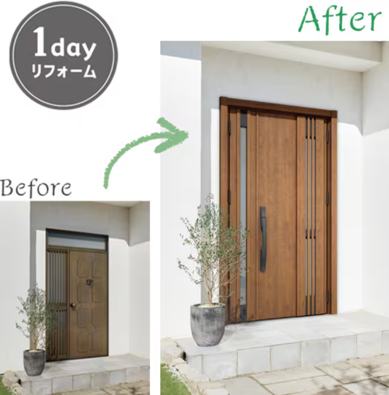 🍁秋冬の玄関を快適に!LIXIL「リシェント」で叶えるあたたかリフォーム🍁 アルロのブログ 写真1