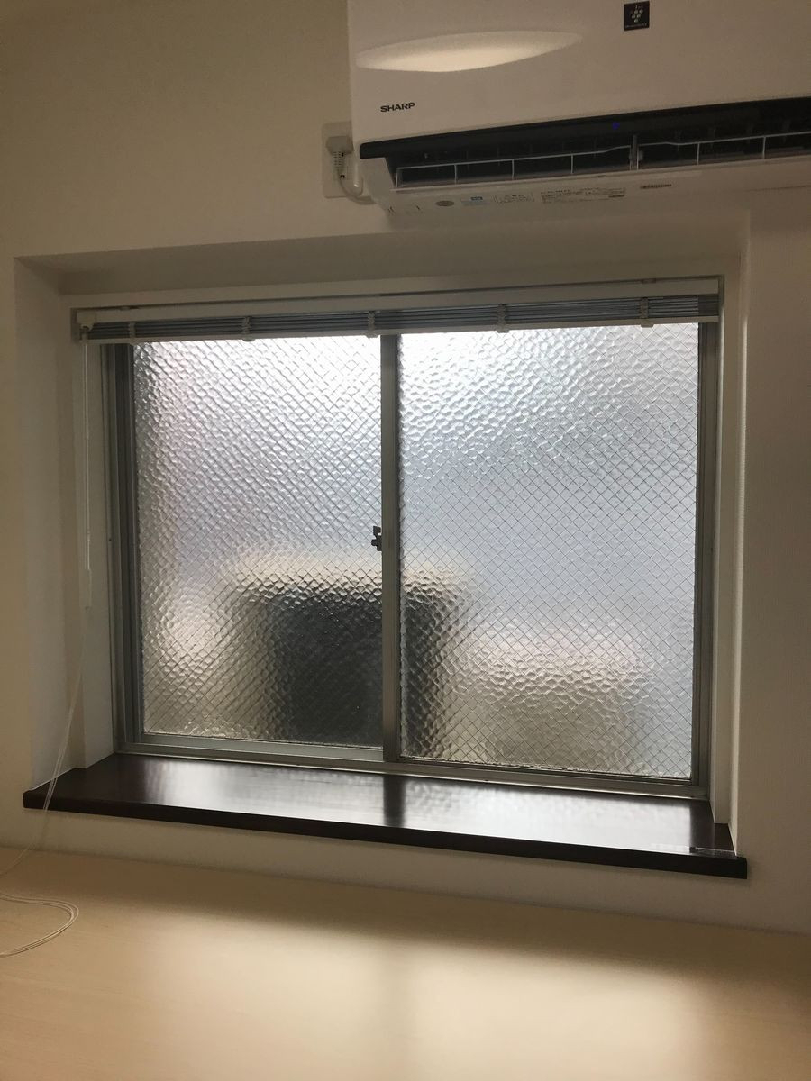 イチロの文京区　内窓インプラス施工しました　補助金対象の施工前の写真1