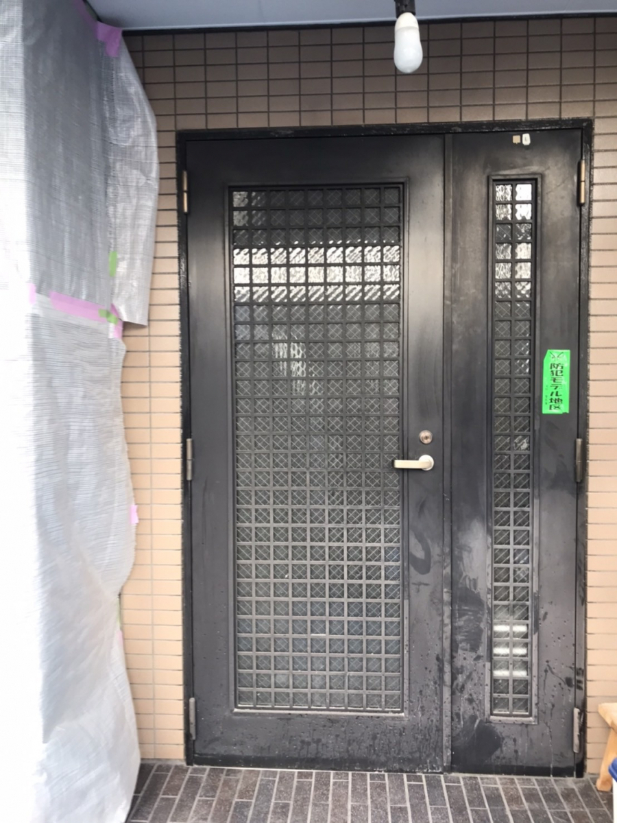 イチロの北区 玄関リフォーム リシェント 1日で完了の施工前の写真1