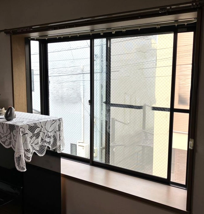 イチロの江戸川区　断熱内窓インプラス　夏の猛暑対策の施工前の写真3