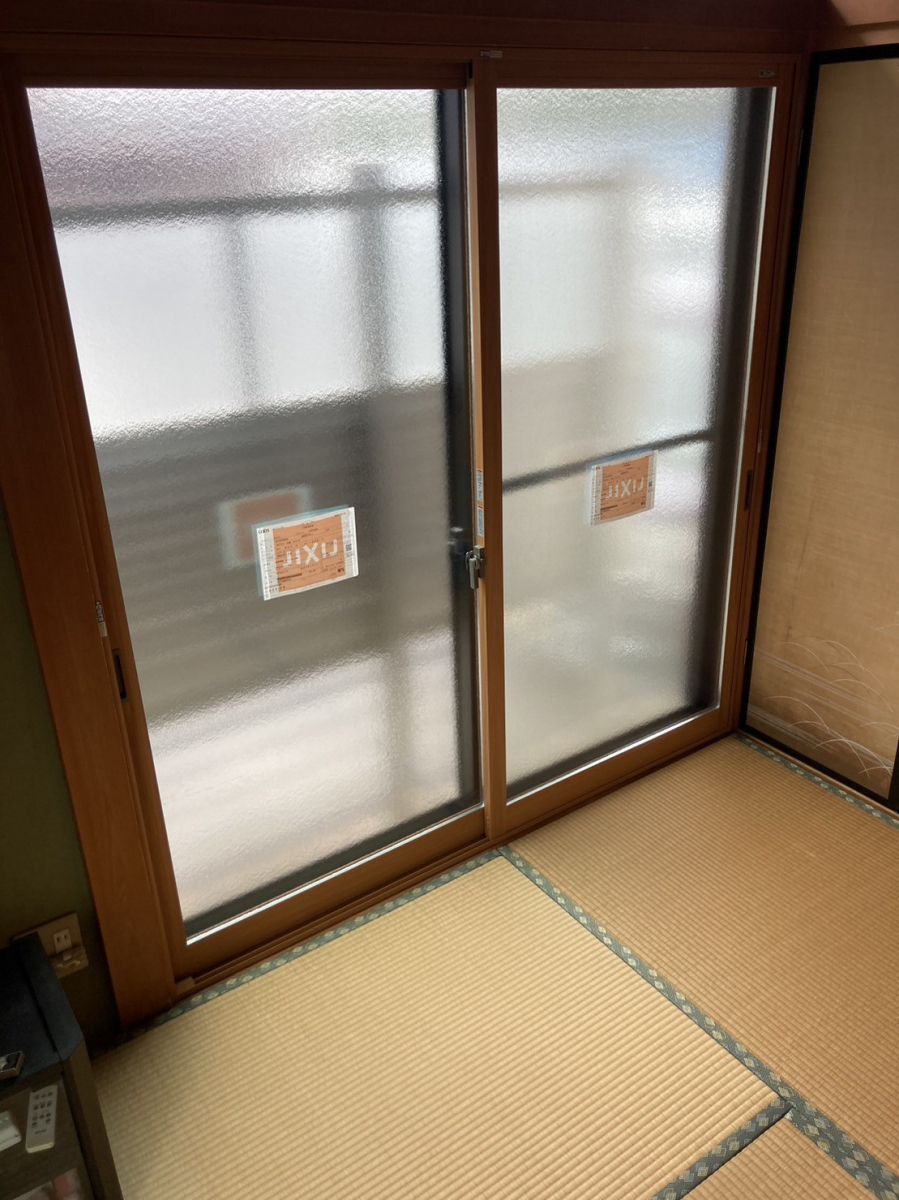 ユニオントーヨー住器の和室に内窓つけました✰の施工後の写真2