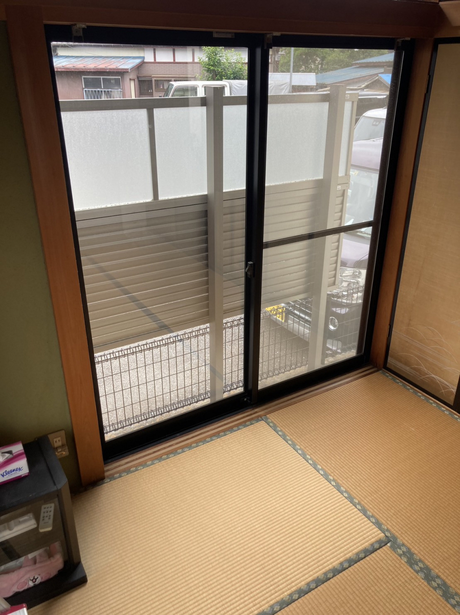 ユニオントーヨー住器の和室に内窓つけました✰の施工前の写真2