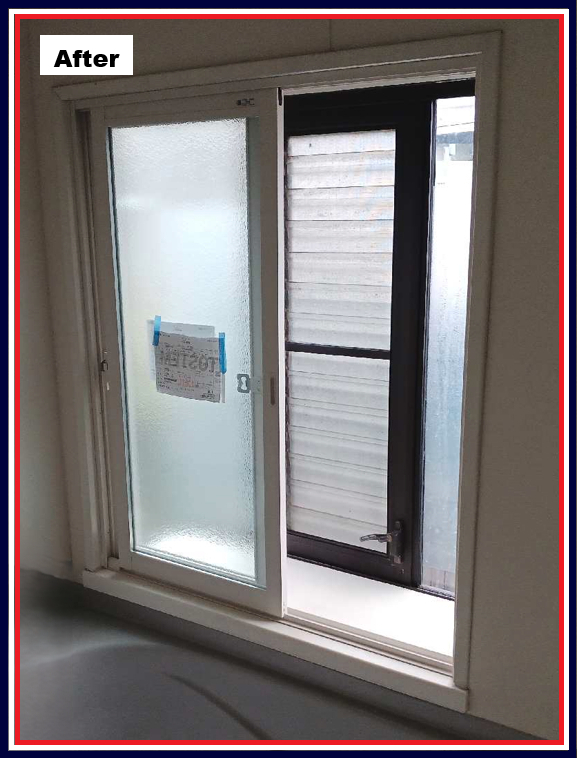 ナガセキトーヨー住器の山梨市【窓リフォーム】家の中が寒すぎる！の施工後の写真1