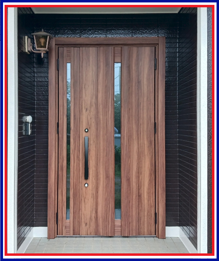 ナガセキトーヨー住器の北杜市【玄関リフォーム】の施工後の写真1