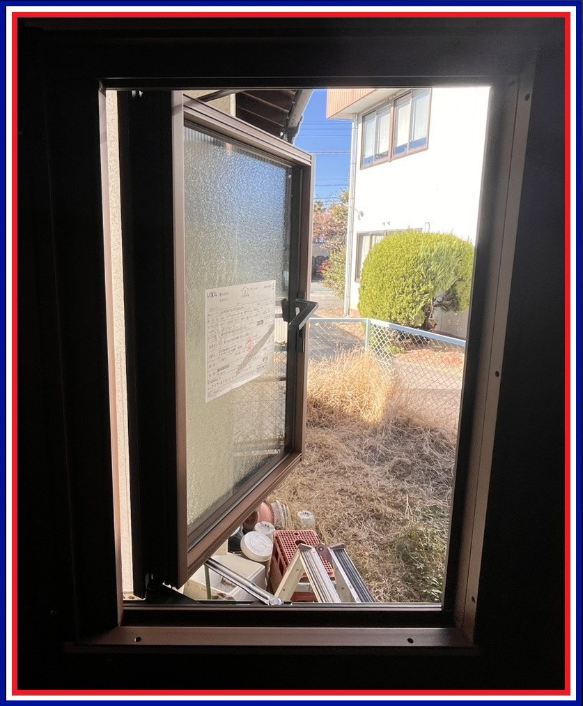 ナガセキトーヨー住器の笛吹市【窓リフォーム】の施工後の写真1