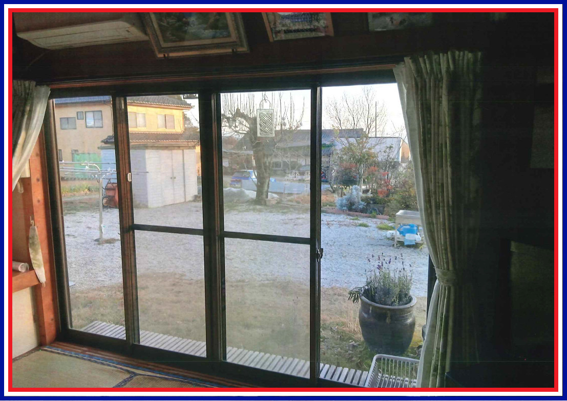 ナガセキトーヨー住器の北杜市【窓リフォーム】の施工前の写真1