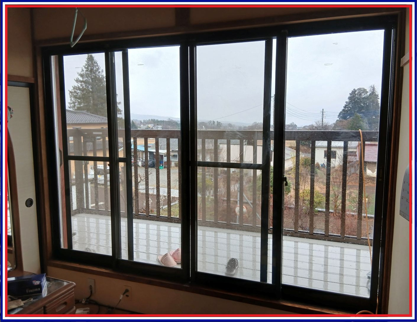 ナガセキトーヨー住器の北杜市【窓リフォーム】の施工前の写真1