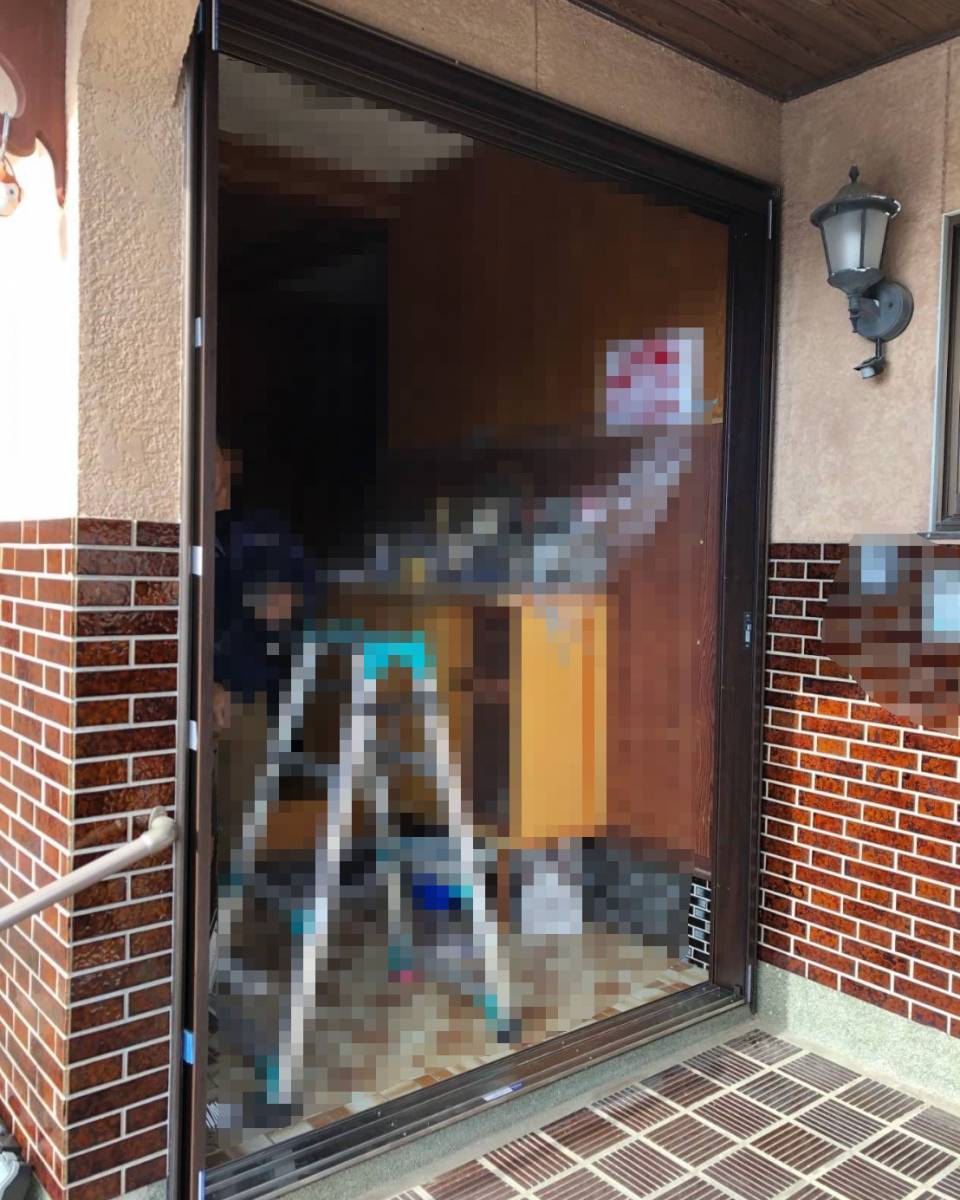 原口建材店 熊本の【Ｈ様玄関引戸取替工事】の施工後の写真1