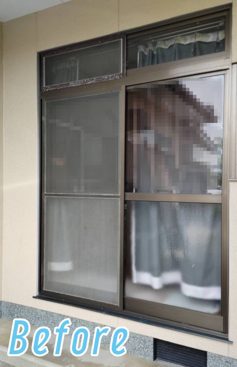 原口建材店 熊本の【Ｈ様後付けシャッター取付工事】の施工前の写真2