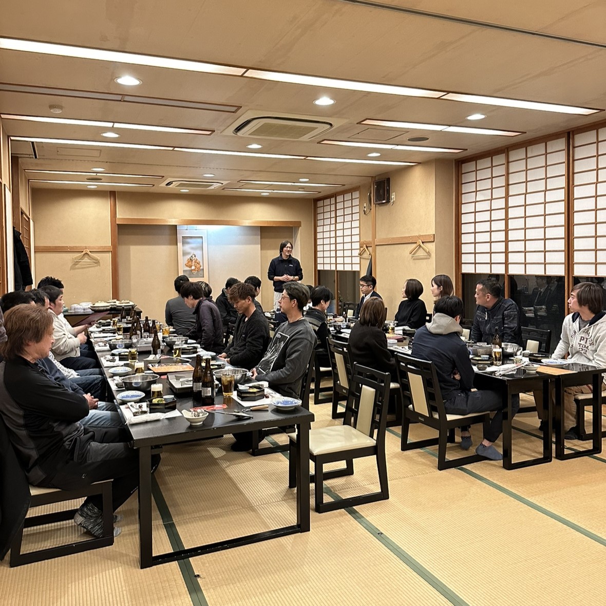 2024年　新年会🦀✨ 八鹿アルミ 福知山店のブログ 写真1