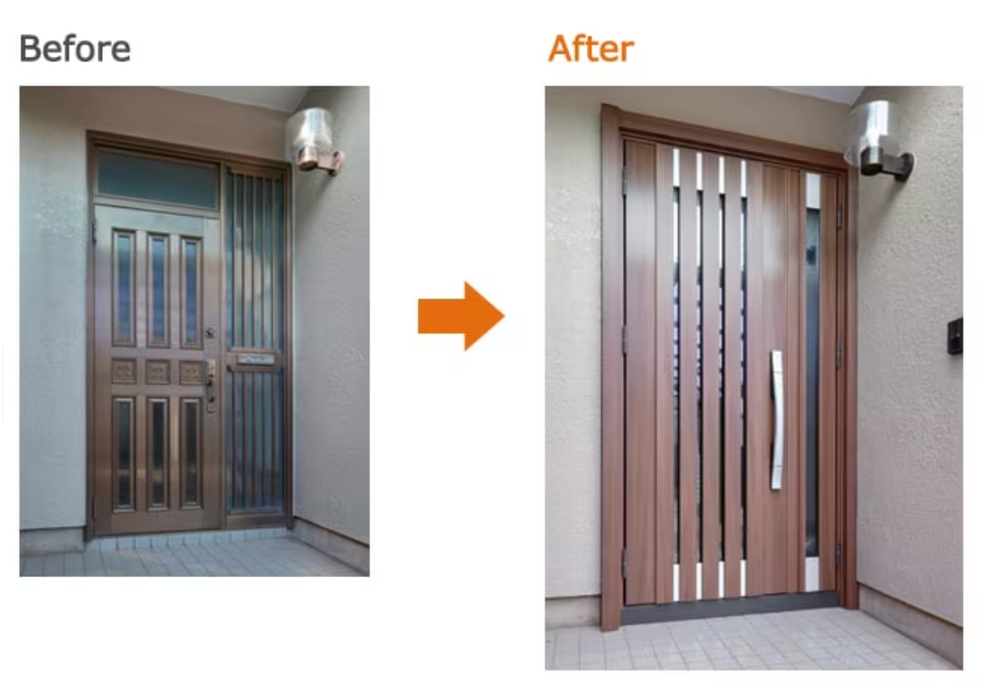 見た目も性能もアップ！リシェント玄関ドアで我が家をグレードアップ🏠✨ 八鹿アルミ 福知山店のブログ 写真2