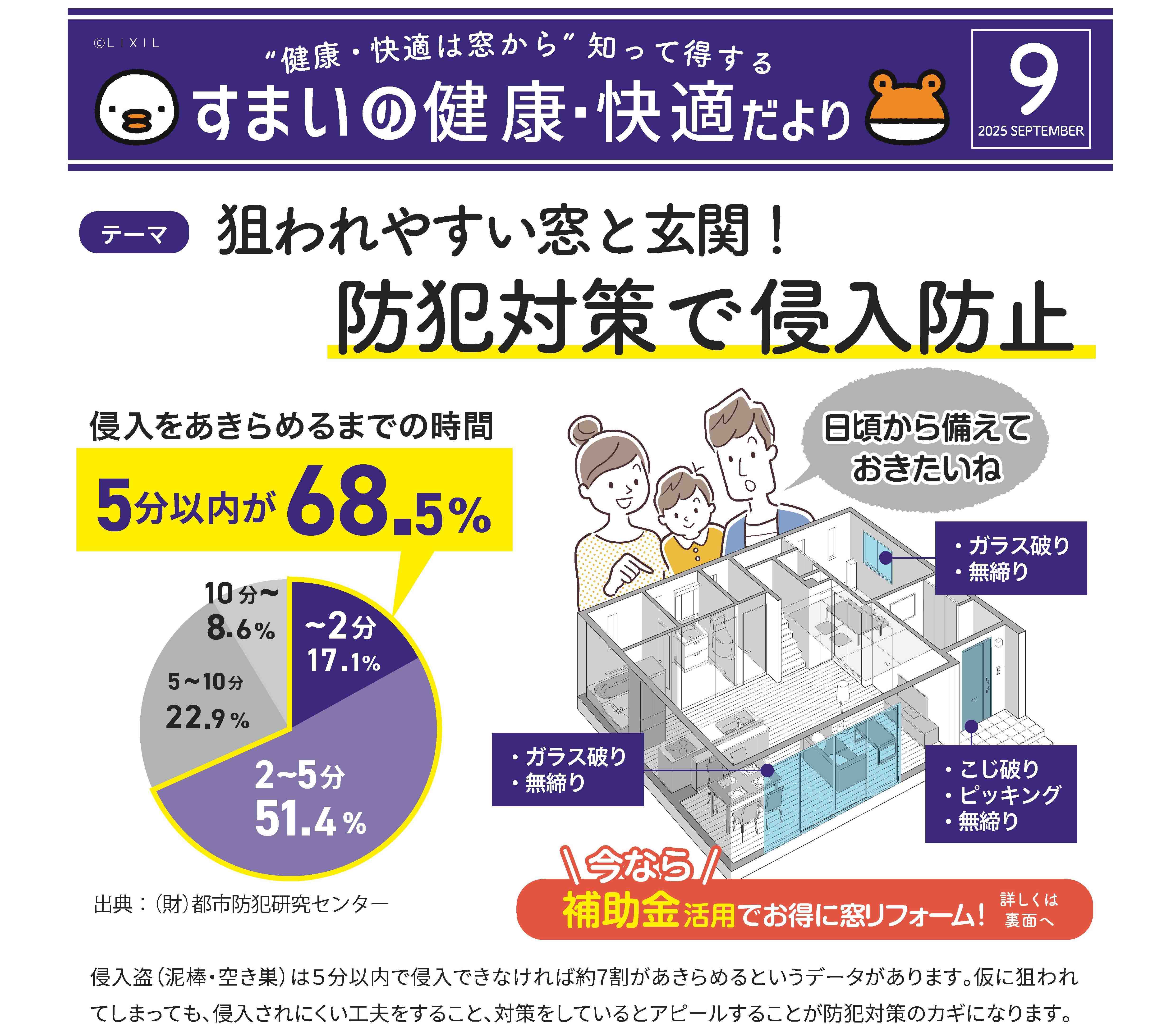 🍀すまいの健康・快適だより9月号🍀 八鹿アルミ 福知山店のイベントキャンペーン 写真1