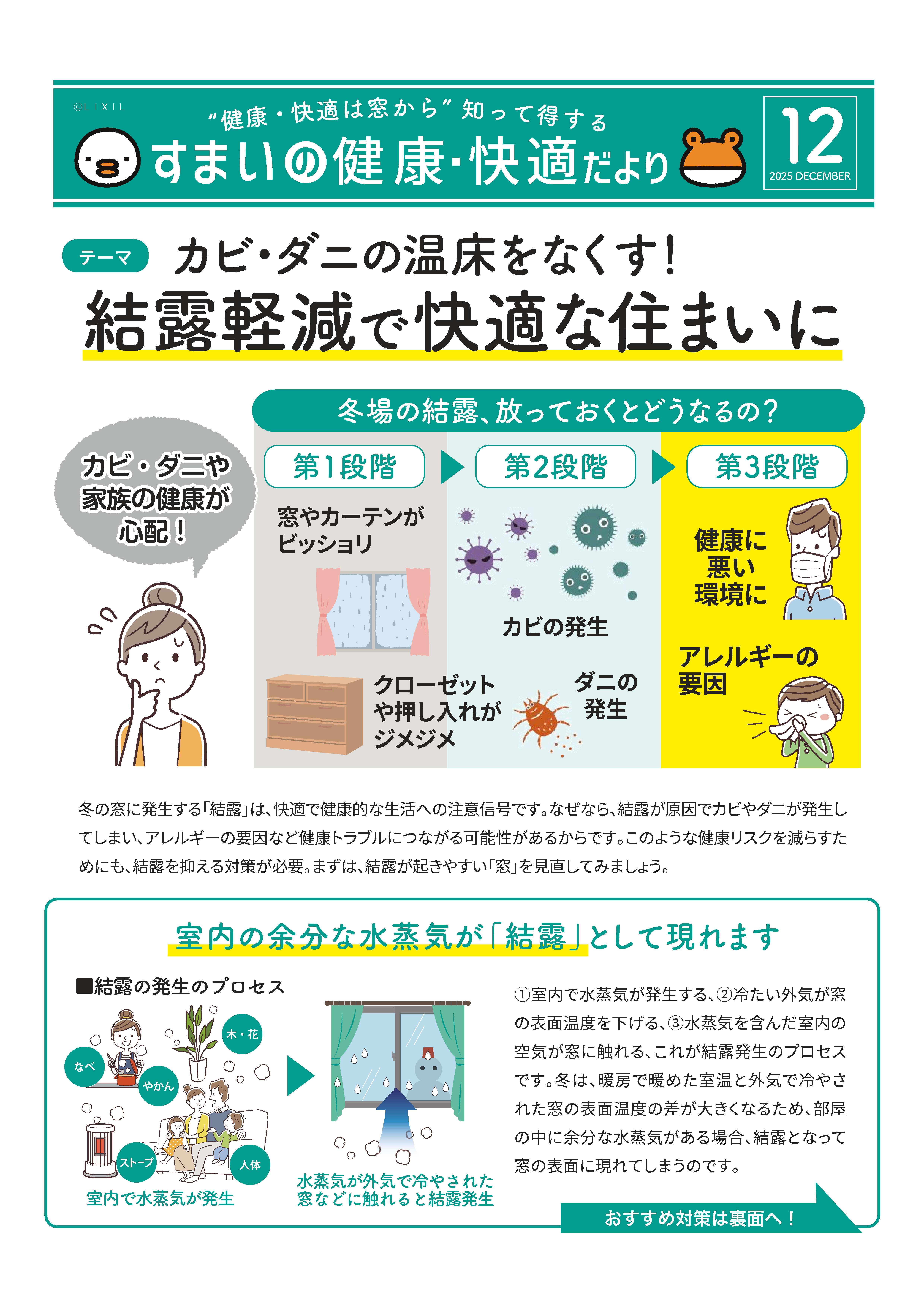 🍀すまいの健康・快適だより12月号🍀 八鹿アルミ 福知山店のイベントキャンペーン 写真1