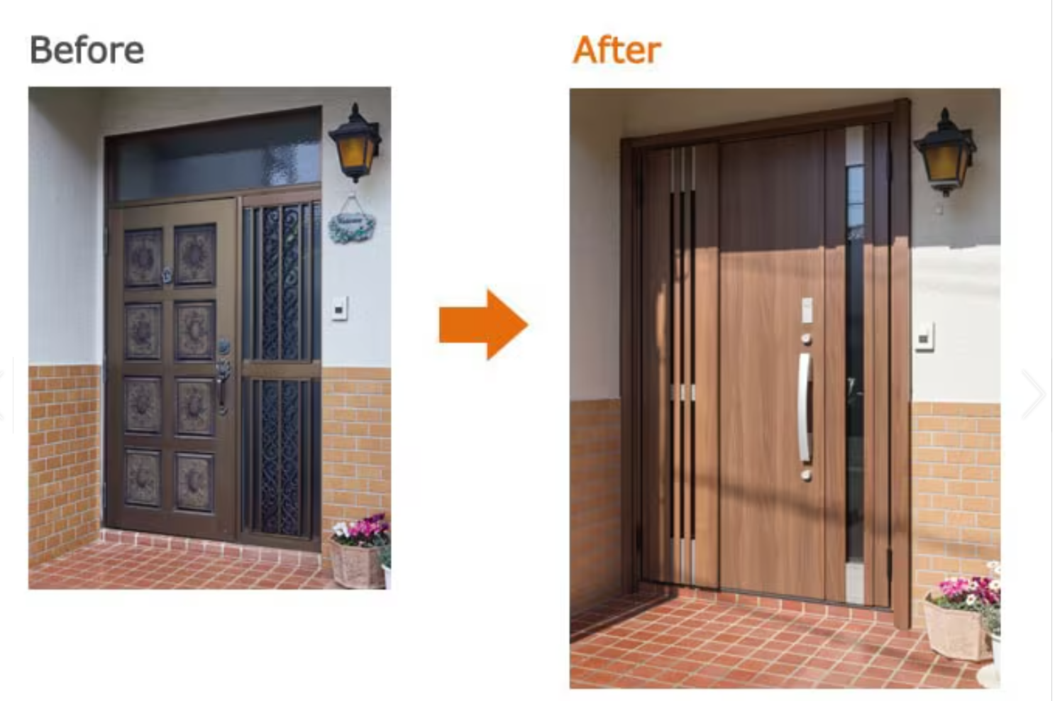 見た目も性能もアップ！リシェント玄関ドアで我が家をグレードアップ🏠✨ 八鹿アルミ 福知山店のブログ 写真3
