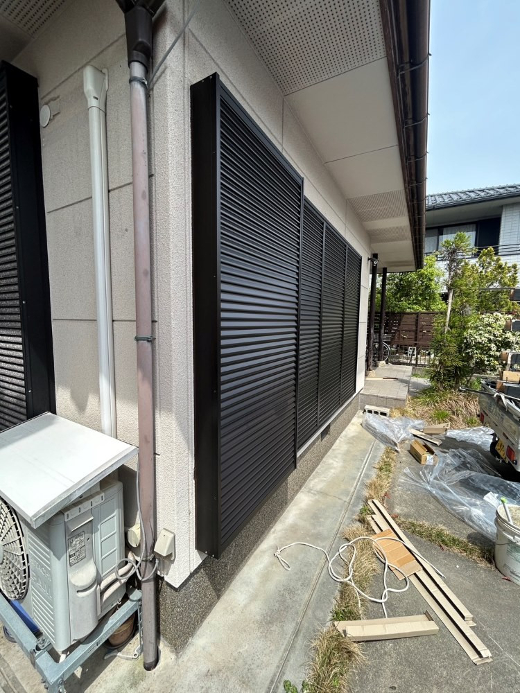 八鹿アルミ 福知山店の大がかりな工事は一切なし!【雨戸の取替え】の施工後の写真2