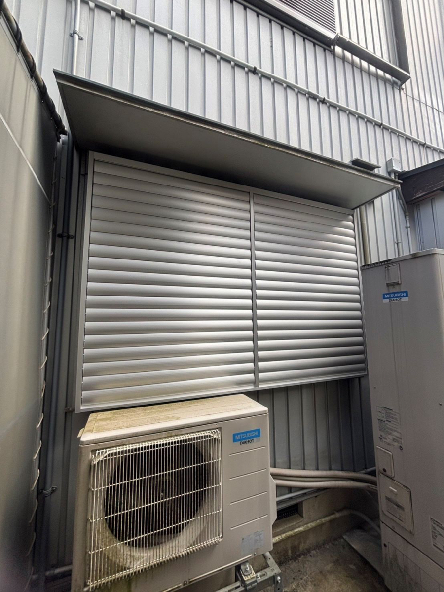 八鹿アルミ 福知山店の台風に備えたいならコレ!【雨戸の設置】の施工後の写真1