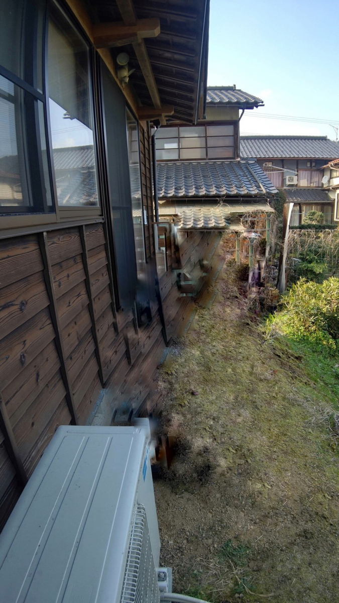 八鹿アルミ 福知山店の小さくても活用無限大!【ウッドデッキの設置】の施工前の写真1