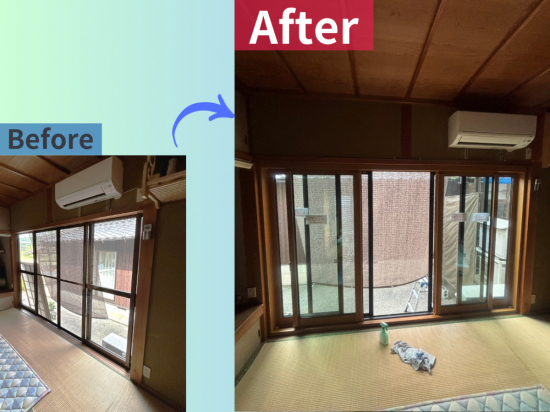 施工事例の写真