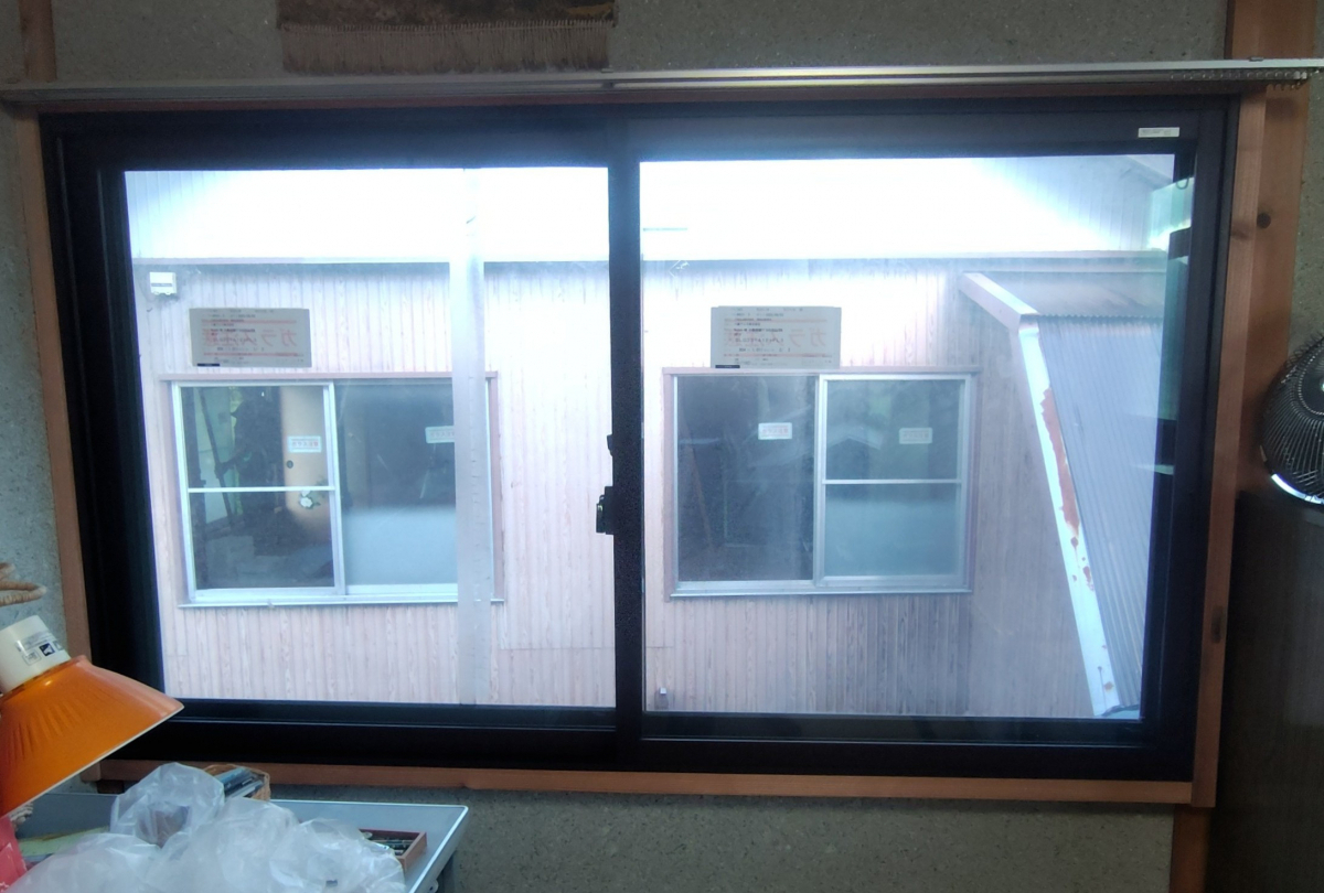 八鹿アルミ 福知山店の内窓を付けると掃除が大変？【内窓設置】の施工後の写真1